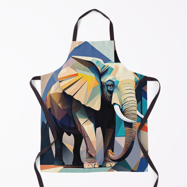 Item preview, Explore Simplistic & Minimalistic African Elephant Art designed and sold by ArtificialGenes.
