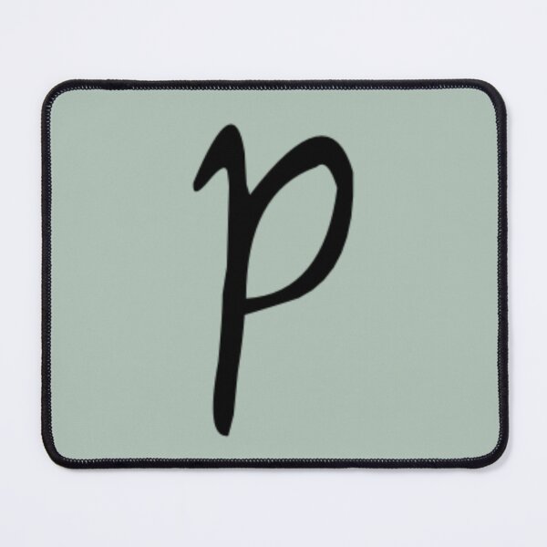 Item preview, Cutesy Calligraphy P designed and sold by Meg-Hoyt.