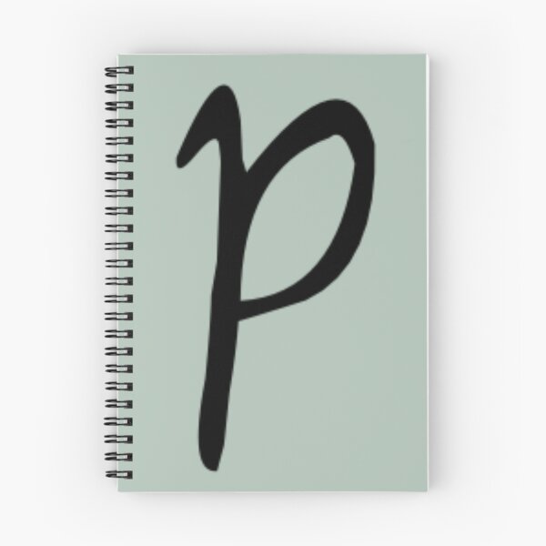 Item preview, Cutesy Calligraphy P designed and sold by Meg-Hoyt.