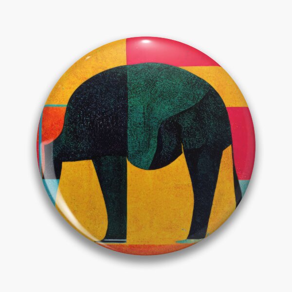 Item preview, Explore Simplistic & Minimalistic African Elephant Art designed and sold by ArtificialGenes.