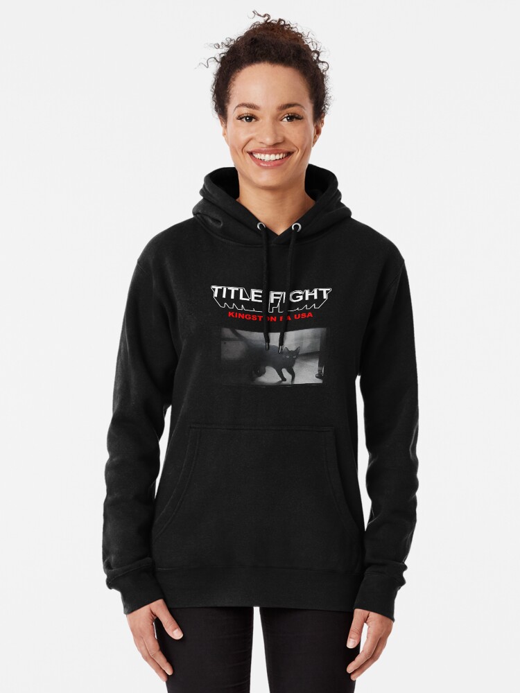 Title fight cat hoodie discount