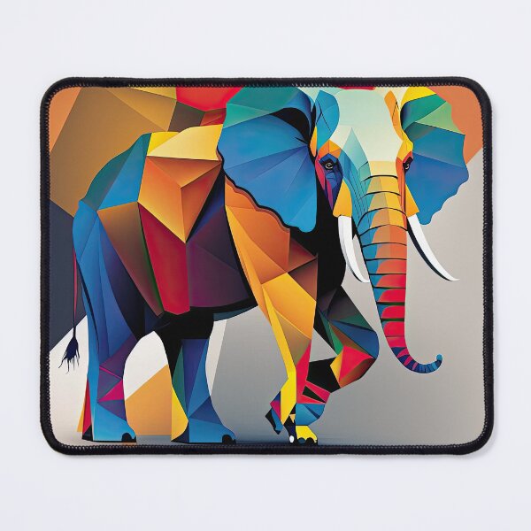 Item preview, Explore Simplistic & Minimalistic African Elephant Art designed and sold by ArtificialGenes.
