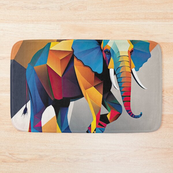 Item preview, Explore Simplistic & Minimalistic African Elephant Art designed and sold by ArtificialGenes.