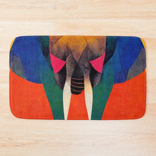 Item preview, Explore Simplistic & Minimalistic African Elephant Art designed and sold by ArtificialGenes.