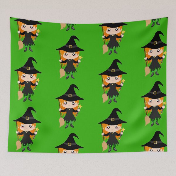 Item preview, cute halloween witch designed and sold by yessebel.