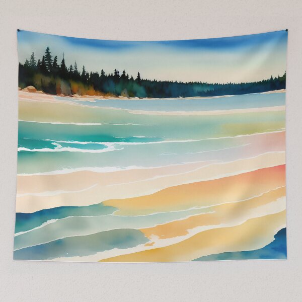 Item preview, Lakeside Beach Towel designed and sold by Chadrick Rode.