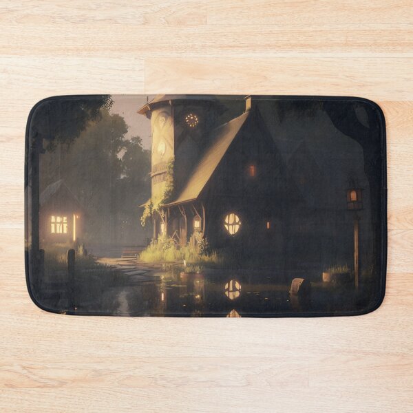 Item preview, Twilight Serenity at the Forest Cottage designed and sold by oanaunciuleanu.