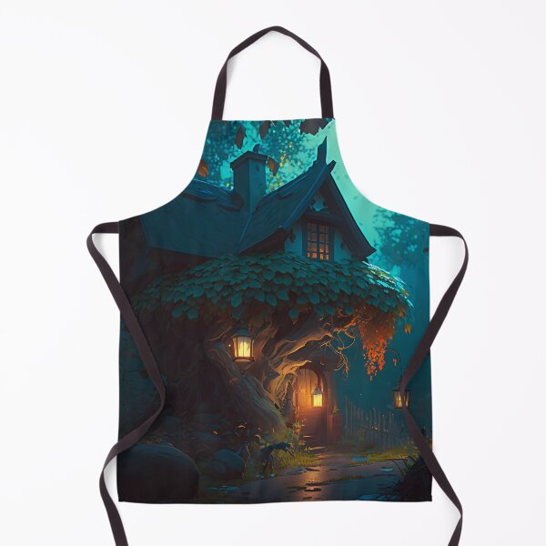 Item preview, Twilight Serenity at the Forest Cottage designed and sold by oanaunciuleanu.
