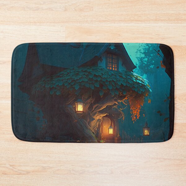 Item preview, Twilight Serenity at the Forest Cottage designed and sold by oanaunciuleanu.