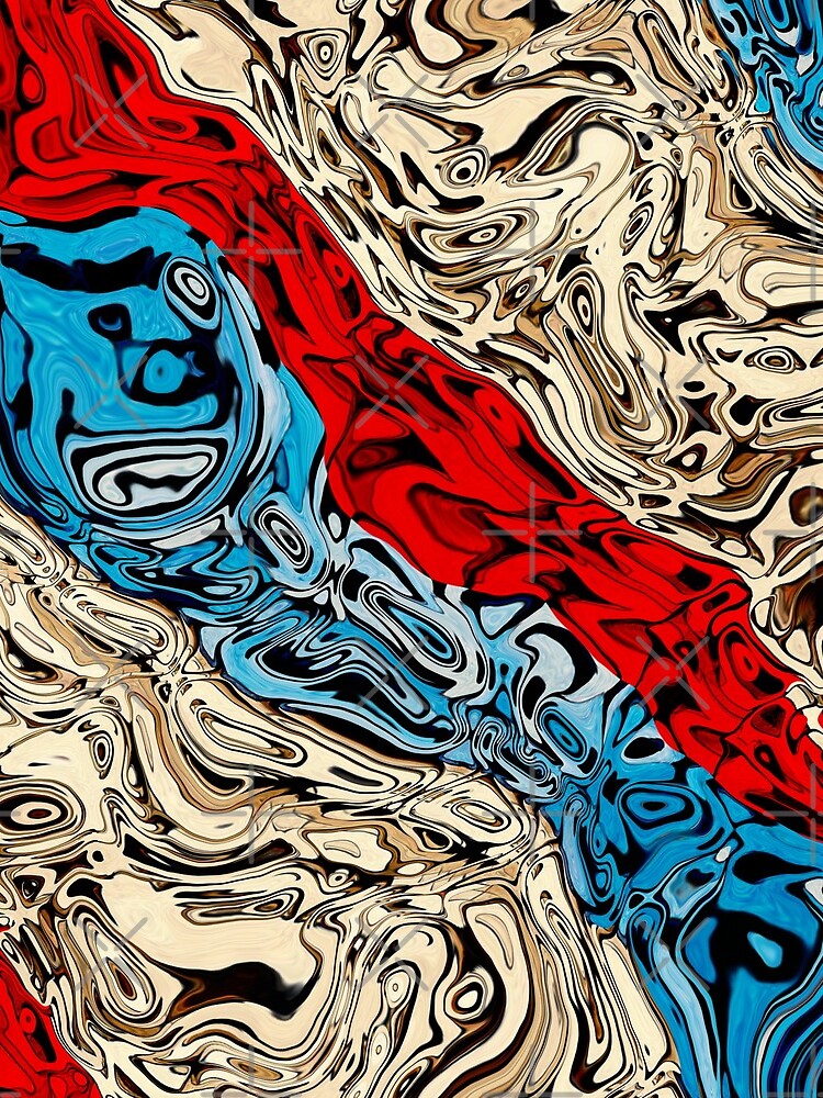 Abstract Textured Stripes by perkinsdesigns