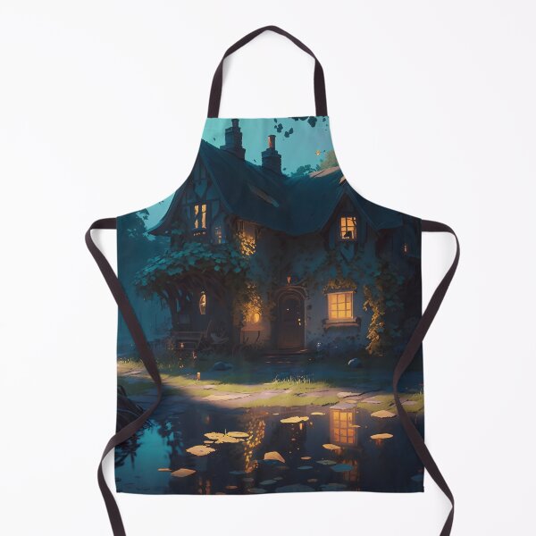 Item preview, Twilight Serenity at the Forest Cottage designed and sold by oanaunciuleanu.