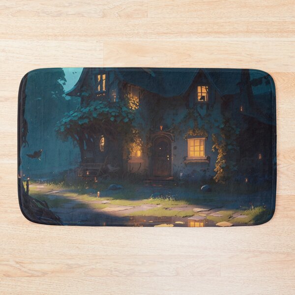 Item preview, Twilight Serenity at the Forest Cottage designed and sold by oanaunciuleanu.