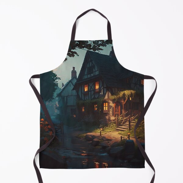 Item preview, Twilight Serenity at the Forest Cottage designed and sold by oanaunciuleanu.