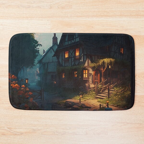 Item preview, Twilight Serenity at the Forest Cottage designed and sold by oanaunciuleanu.