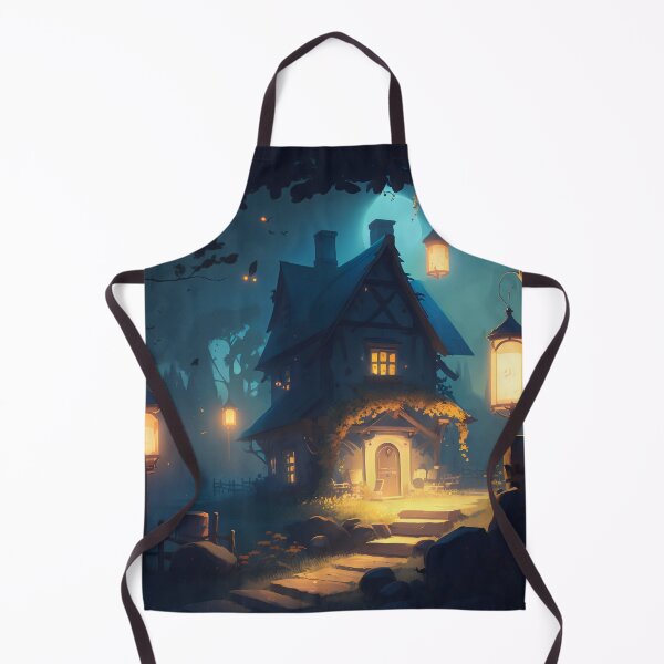 Item preview, Twilight Serenity at the Forest Cottage designed and sold by oanaunciuleanu.