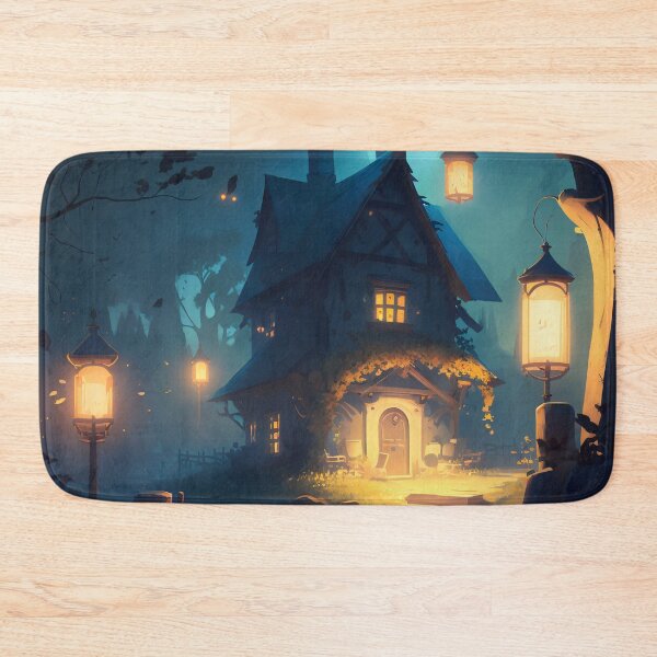 Item preview, Twilight Serenity at the Forest Cottage designed and sold by oanaunciuleanu.