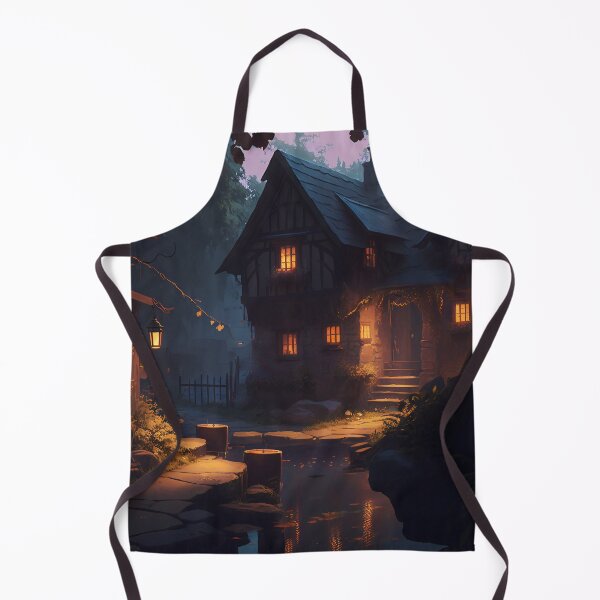 Item preview, Twilight Serenity at the Forest Cottage designed and sold by oanaunciuleanu.