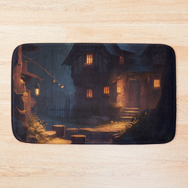 Item preview, Twilight Serenity at the Forest Cottage designed and sold by oanaunciuleanu.