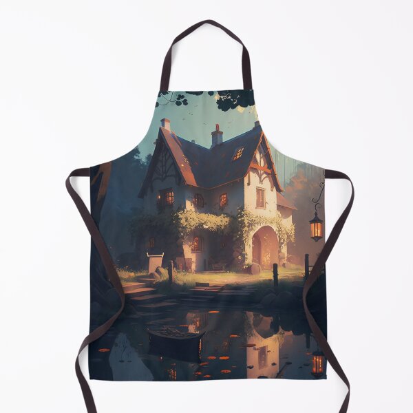 Item preview, Twilight Serenity at the Forest Cottage designed and sold by oanaunciuleanu.