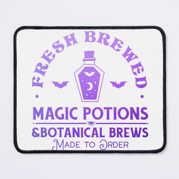 Item preview, FRESH BREWED MAGIC POTIONS & BOTANICAL BREWS- Funny Halloween designed and sold by Sun Sand & Sea Art.