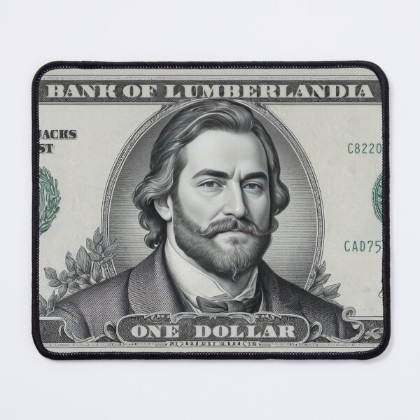 Item preview, Lumberlandia $1 Bill - Our Classic Signature Bill designed and sold by BrawnyAi.