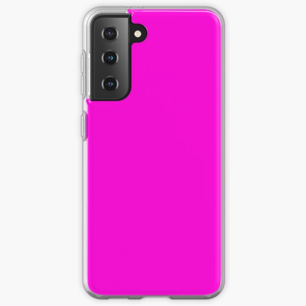 Fluorescent Neon Hot Pink Samsung Galaxy Soft Case