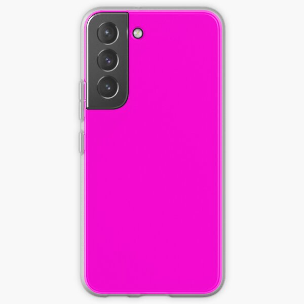 Fluorescent Neon Hot Pink Samsung Galaxy Soft Case