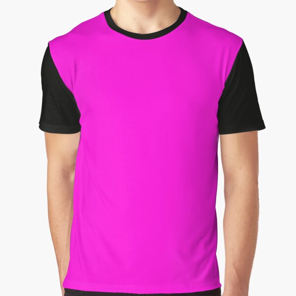 Fluorescent Hot Pink" T-shirt podartist Redbubble
