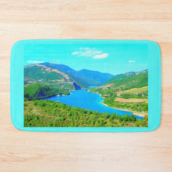 Item preview, View from Fiastra at Lago di Fiastra surrounded by the Sibillini designed and sold by Kristina Drozd.