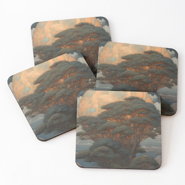 Item preview, Moonlit Trees designed and sold by SaffronPepper.