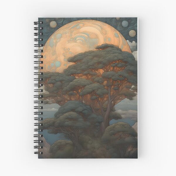 Item preview, Moonlit Trees designed and sold by SaffronPepper.