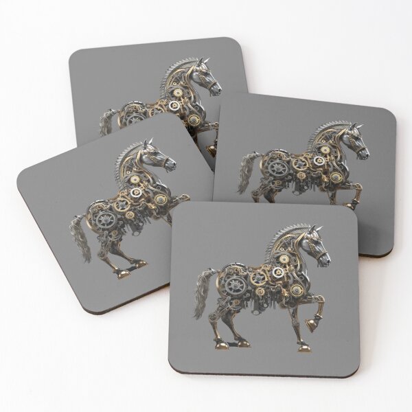 Item preview, Mighty Steed in Metal designed and sold by stainedglass101.