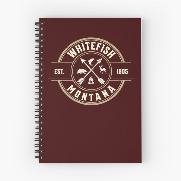 Item preview, ( 406 ) Whitefish Montana  Est  1905 designed and sold by Gilby-Designs.