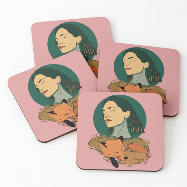 Item preview, The Girl and the Fox designed and sold by Zhalmalina.