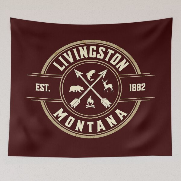 Item preview, ( 406 ) Livingston Montana  Est  1882 designed and sold by Gilby-Designs.