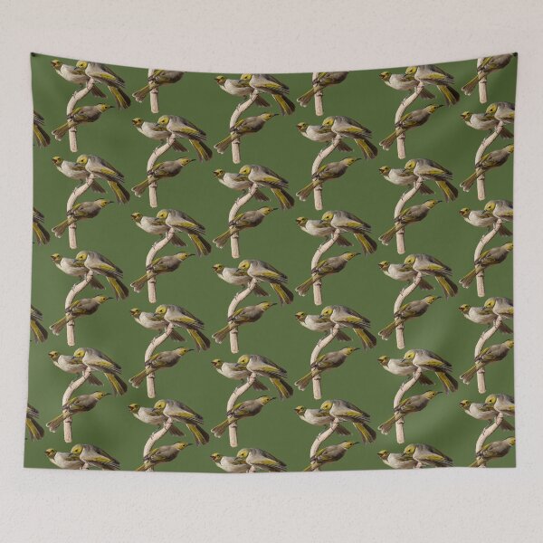 Item preview, Australian birds - white-plumed honeyeaters designed and sold by Ozjanette90.
