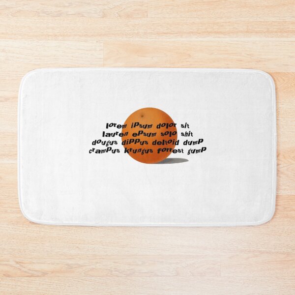 Item preview, “Lorem Ipsum Orange” from Drawfee designed and sold by Maybe-A-Robot.