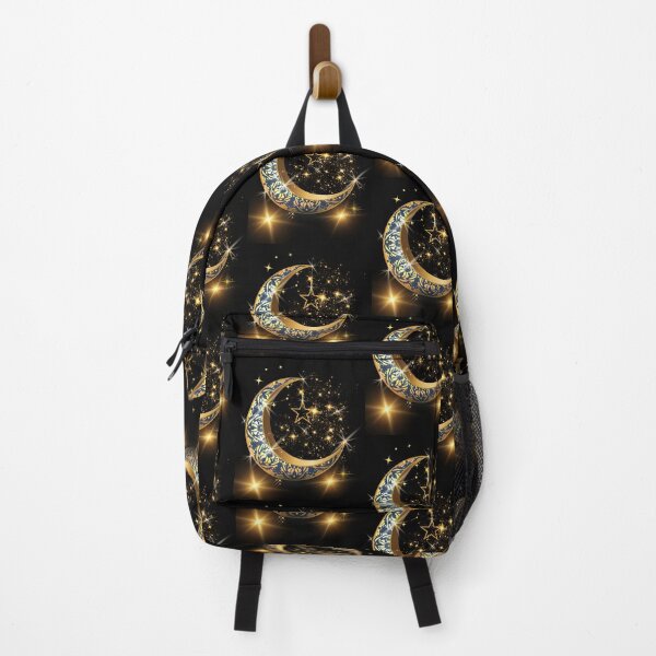 Item preview, Beautiful Gold Filigree Moon & Stars Design designed and sold by EarthArtDesigns.