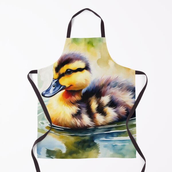 Item preview, Watercolor Baby Duckling  designed and sold by Gabriela McDaniel.