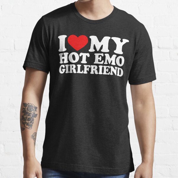 I Love Emo Girls T Shirt Y2k Aesthetics Emo T Shirt -  Israel