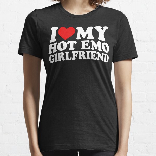 Love Emo Boys Heart Trendy Egirl Eboy GF Aesthetic Vibe T-Shirt