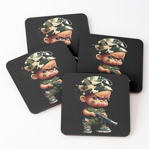 Item preview, Lil Havoc in Her Military Gear  designed and sold by Uniquely4You2.