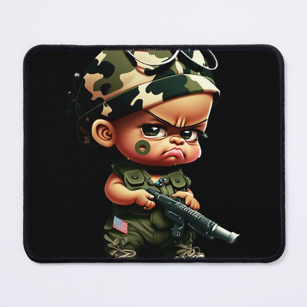 Item preview, Lil Havoc in Her Military Gear designed and sold by Uniquely4You2.