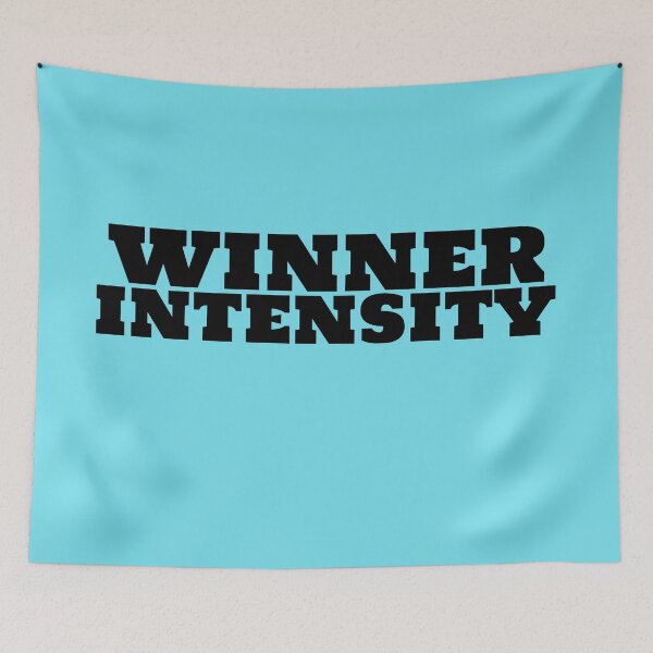 Item preview, Winner Intensity Motivation Saying designed and sold by fontspree.