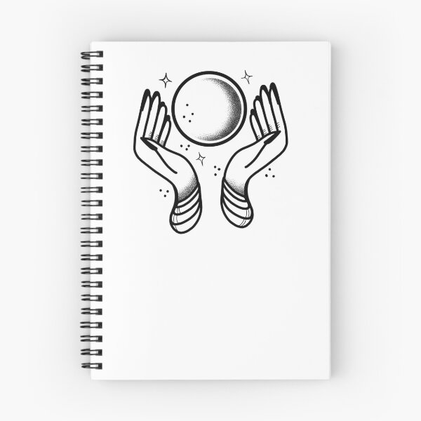 Item preview, Witchcore Hands and a mystical crystal ball designed and sold by jazzydevil.