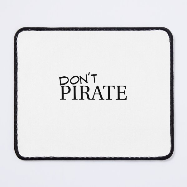Item preview, DON'T pirate subtle text designed and sold by zoocuties.