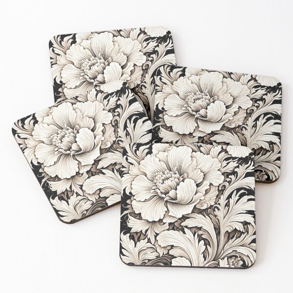 Item preview, Peony Illustration designed and sold by OccultDreams.