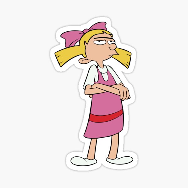 Helga Sticker By Nostalgicnerd97 Redbubble