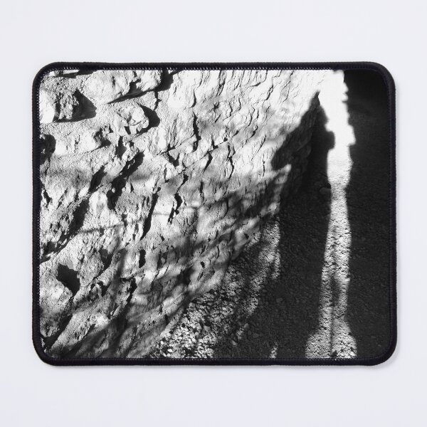 Item preview, Scenery inside Magalotti Castle with brickwork, gravel, and shadow of a woman designed and sold by Kristina Drozd.