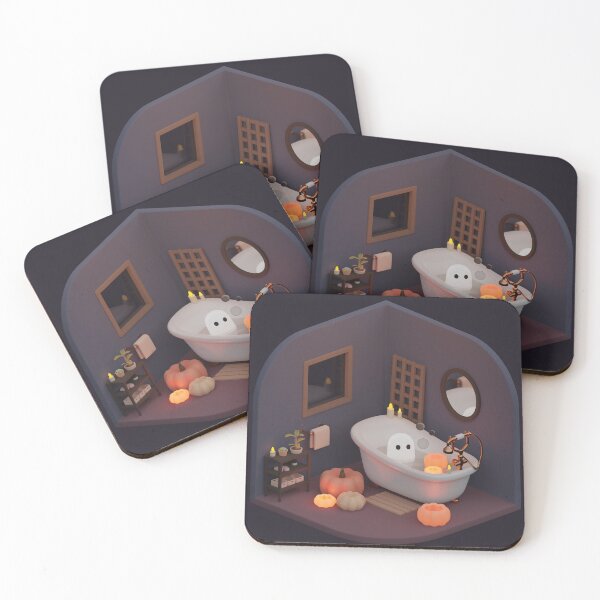 Item preview, Ghostie Bath Time designed and sold by kasumiblu.